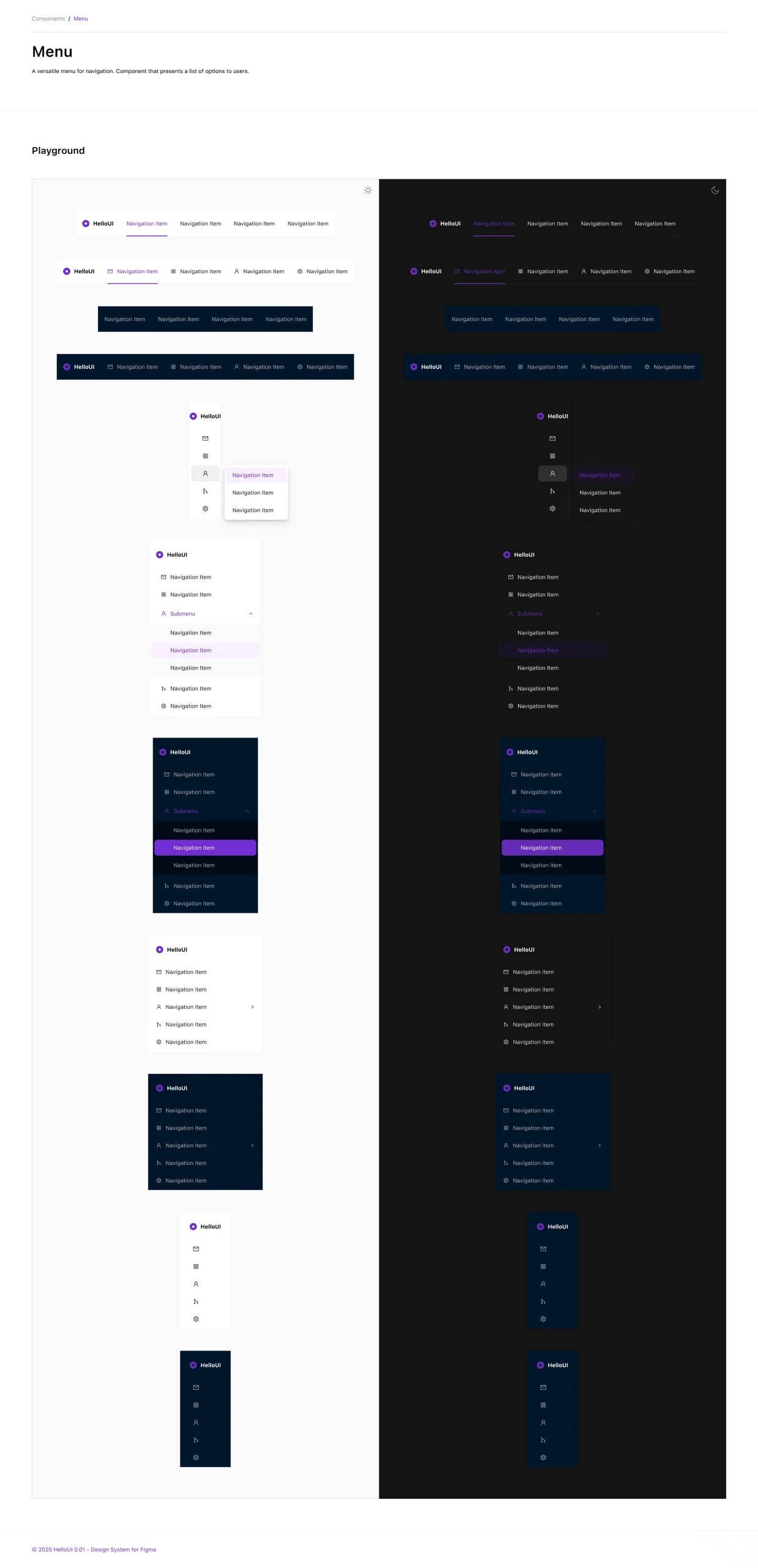Navigation Component Suite